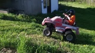 MTD Gas Powered Power Wheel Test Run