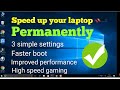 How To Increase The Speed Of Laptop  || How To Speed Up Windows 10 Laptop âš¡