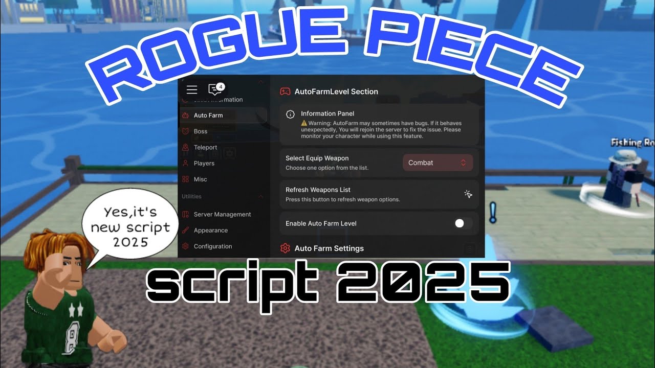 Rogue Script Print Rogue Piece script 2025 - YouTube