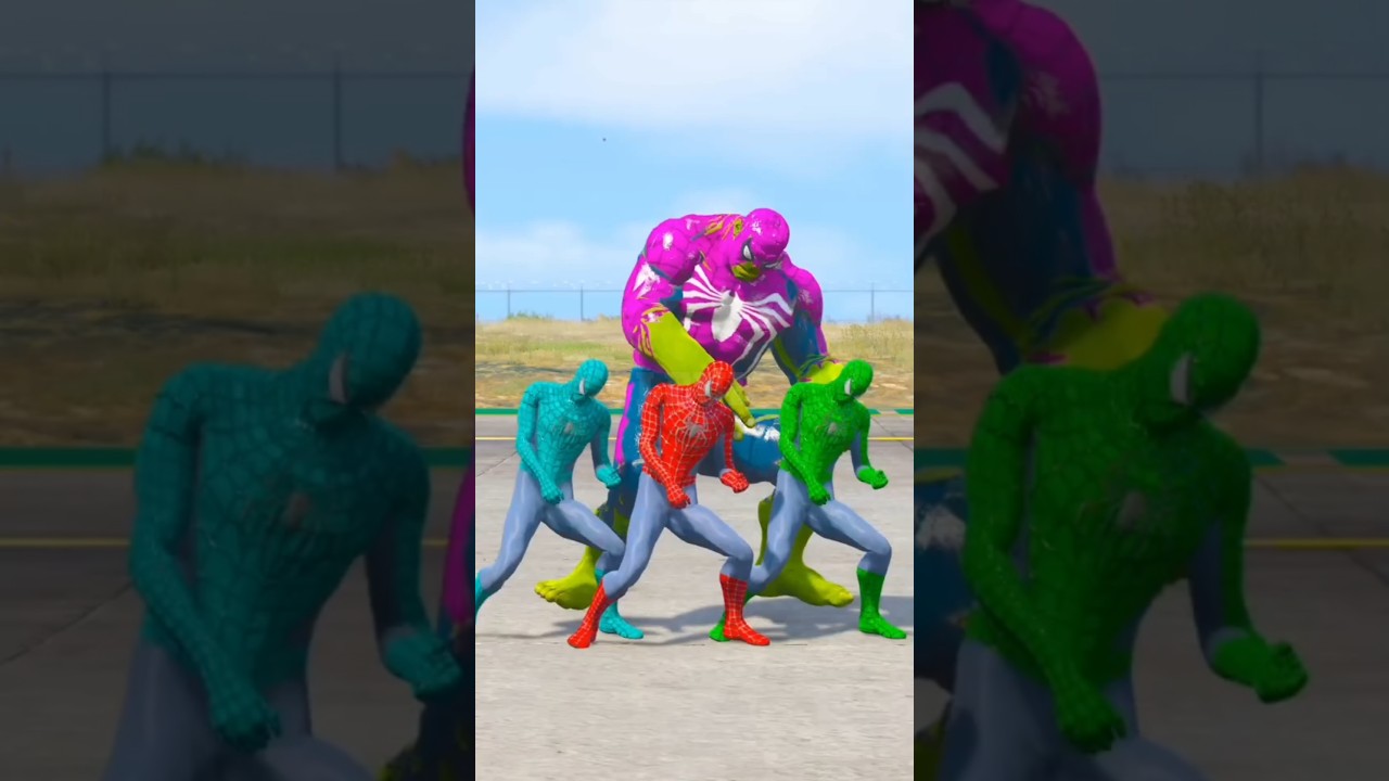 MINI SPIDERMAN VS SPIDERMAN TEAM BATTLE WHO IS STRONGEST - coffin dance song cover