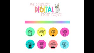 Digital Teacher Tool Box Using Google Sites