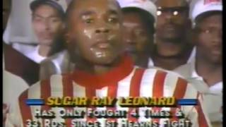 Boxing - WBC Super Middleweight Title - Sugar Ray Leonard VS Thomas Hearns II imasportsphile.com