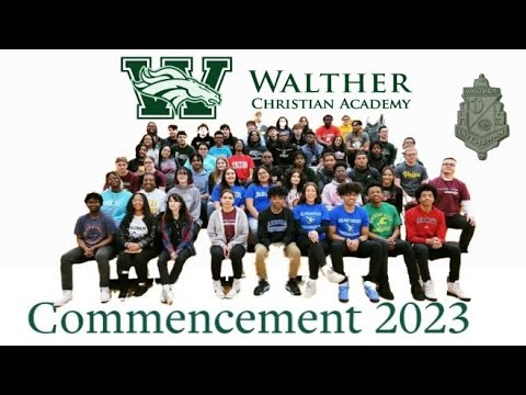 Walther Christian Academy 2023 Commencement #GoBroncos 🎓 KJ