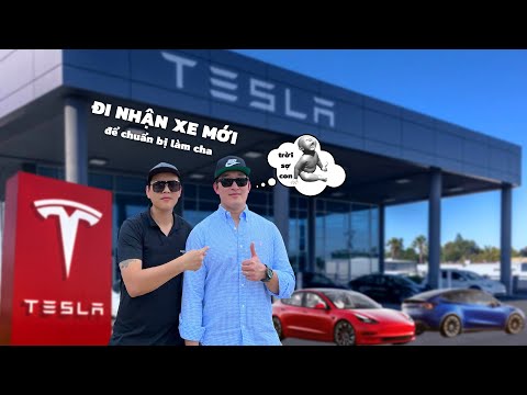 Video Đi nhận xe mới để chuẩn bị làm cha (2 thằng 2 chiếc xe... - youtube