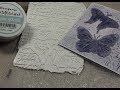 Stamperia Cream Paste Mould Card - A Coffee Break Tutorial!