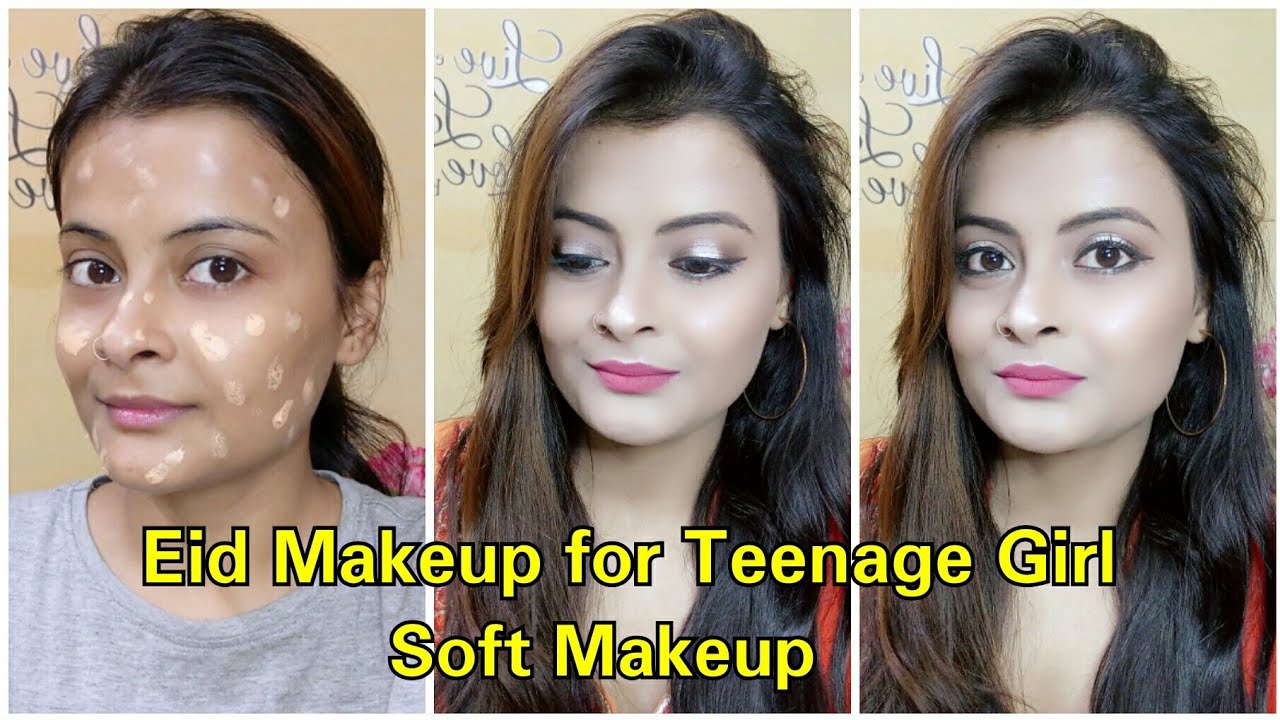 Soft Eid Makeup For Teenage Girl Day Time Makeup Glowy Makeup