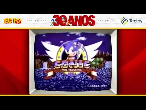 Sonic the Hedgehog para Mega Drive - Comercial dos anos 90