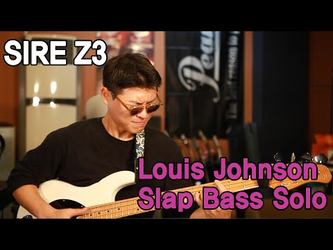SIRE Z3 - 김윤성 Louis Johnson Slap Bass Solo 영상 보기