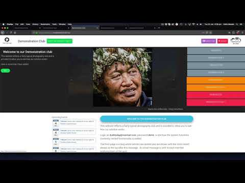Uploading image files for front page and other common files