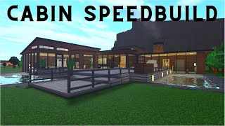 Cozy Cabin Speedbuild Welcome To Bloxburg