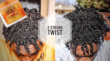 HOW TO DO A TWIST-OUT BLACK MEN/WOMEN