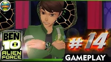 Ben 10 Alien Force Running on Autopilot - Walkthrough PSP/PS2 Gameplay #14