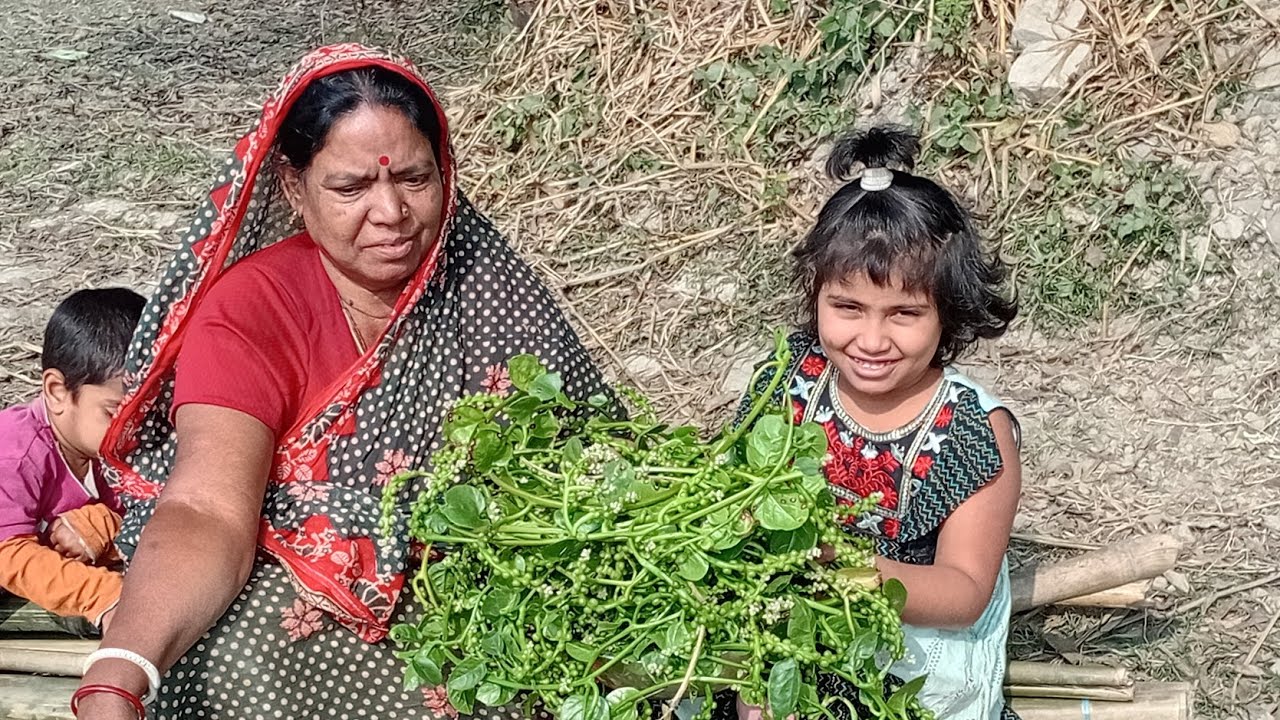 পুই মিটুরি রেসিপি,সাথে ভাতিজা-ভাতিজিদের সাথে আনন্দময় একটি দিন 🥰🥰🥰