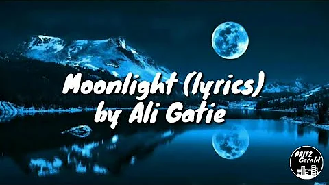 Ali gatie - moonlight (lyrics / lyric video)