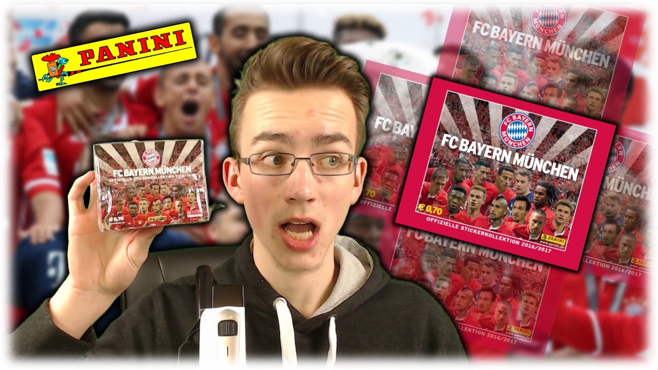 FC BAYERN MÜNCHEN STICKER 16/17 UNBOXING | PacksUnited