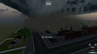 Nighttime EF5 tornado destroys city! (Storm chasers: EP#5