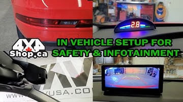 INAV HOW TO ADD Car Safety features Dashcam Parking Sensors Backup Camera Apple Carplay Android Auto