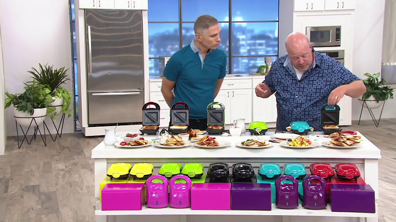 Yes Chef! Set of 2 Hot Pocket Sandwich Makers on QVC 