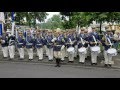 Die große Oberst-Parade am Sonntag in Kapellen zu Ehren des Oberst Heinz-Willi Otten 2016