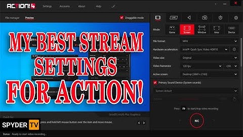 ACTION! - Complete Setup Guide - Game Recording & Streaming (2023) | Best Stream Settings for Action