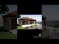 3 Bedrooms 3D House Plan 👷🏾 📞 us on 0790126200 #home #construction #trending #trendingshorts