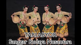 TARI ABYOR - SANGGAR BUDAYA NUSANTARA KOTA KEDIRI