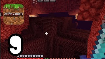 Minecraft Pocket Edition : Survival Walkthrough Gameplay | Android OS | Episode 9 | nether