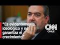 Diputado Carlos Bianchi arremete contra Ley Miscelánea del Gobierno y acusa que es "ideológica"