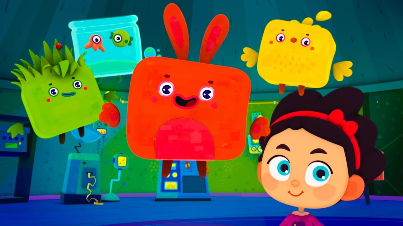 Cutie Cubies  - First Contact - Funny cartoon for kids Kedoo ToonsTV