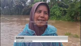 HUJAN TAK KUNJUNG REDA, BANJIR MELUAS HINGGA MERENDAM 11 KECAMATAN DI PADANG PARIAMAN
