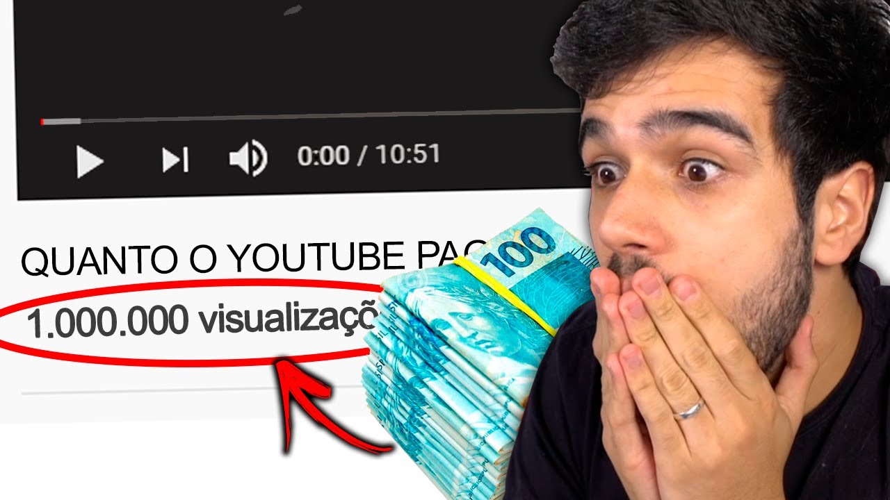 QUANTO O YOUTUBE PAGA POR 1 MILHÃO DE VISUALIZAÇÕES!! (Mostrei Tudo) QUANTO O YOUTUBE PAGA POR 1 MILHÃO DE VISUALIZAÇÕES!! (Mostrei Tudo)