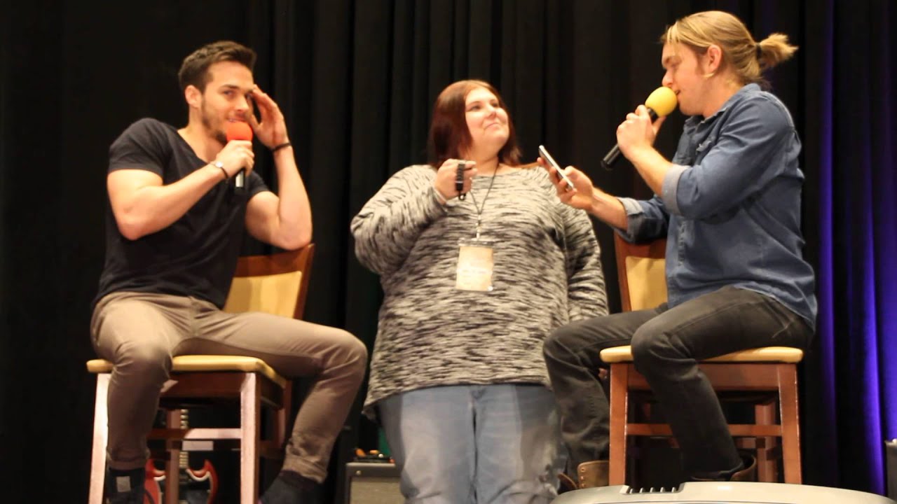 Chris Brochu Quizzes Chris Wood