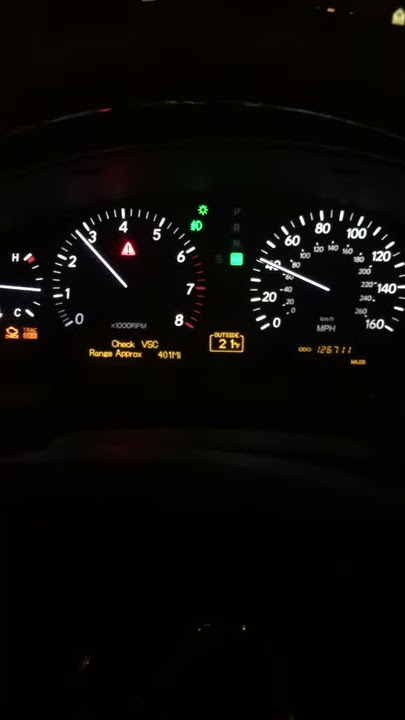 2004 Lexus Ls430 Maintenance Required Light Reset | Shelly Lighting