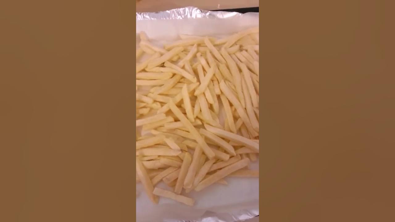 Frites au four croustillantes - 5 ingredients 15 minutes