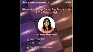SLS #3 - Cosmic Ray Propagation and the Galactic Halo