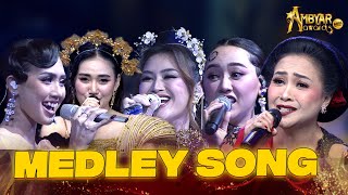HAPPY ASMARA X SHEPIN MISA X SULIYANA X AYU X SUNDARI SOEKOTJO - Medley Song | AMBYAR AWARDS 2025