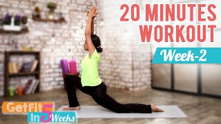 Week 2 – Flexibility and Strength | Get Fit in 5 Weeks | Yogalates With Rashmi Details