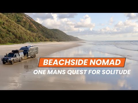 SAND, SEA & SOLITUDE - ONE MANS CRAZY BEACH CAMP when his family leaves him.....