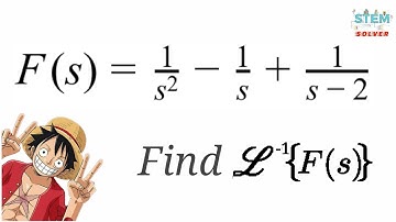 7.2-7 Find  Inverse Laplace Transform of 1/s^2 - 1/s + 1/(x-2) | DE