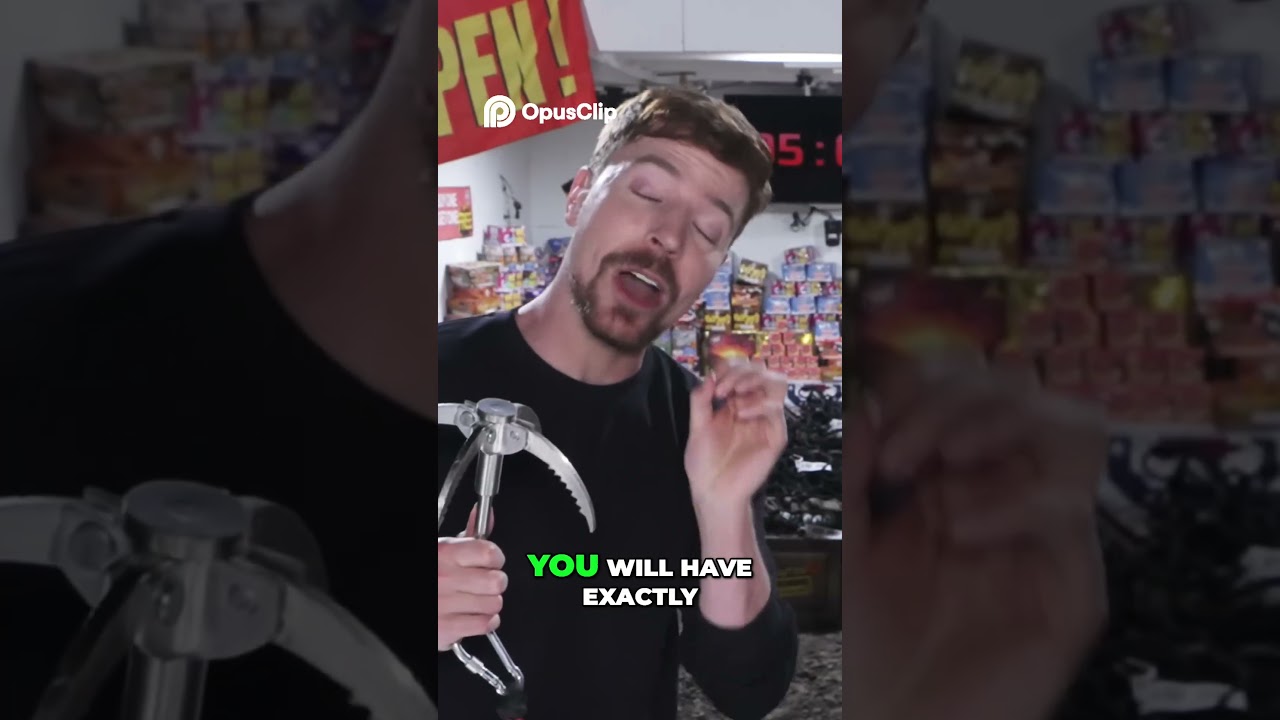 $350,000 Fireworks Challenge: Grab the Money! 