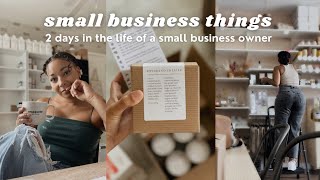 Two Days in My Life | Small Candle Business Owner