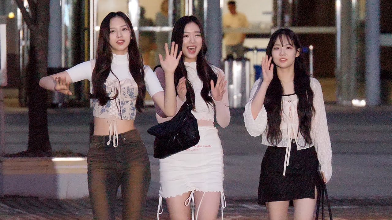 트리플에스 (tripleS) 이지우, 김채연, 윤서연 퇴근길 직캠｜230614 영스트리트