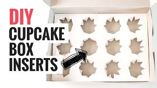 DIY Cupcake Box Inserts