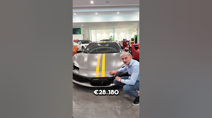 Ma quanto costano gli optional di Ferrari? #supercar #ferrari
