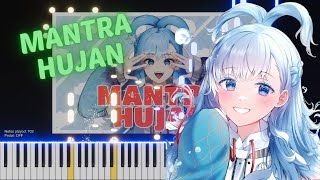 「Mantra Hujan」Kobo Kanaeru Original Song - Hololive Piano Cover【ホロライブID】ピアノ