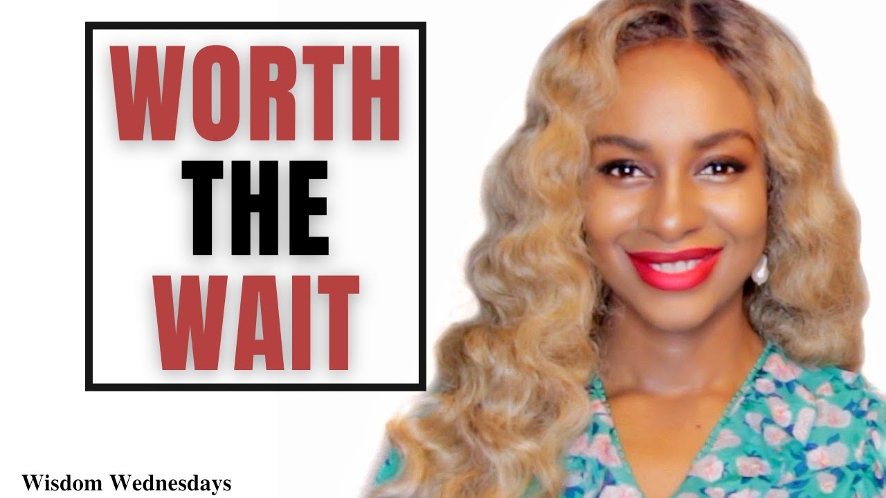The process has been hard but God's promise is worth the wait! - Wisdom Wednesdays