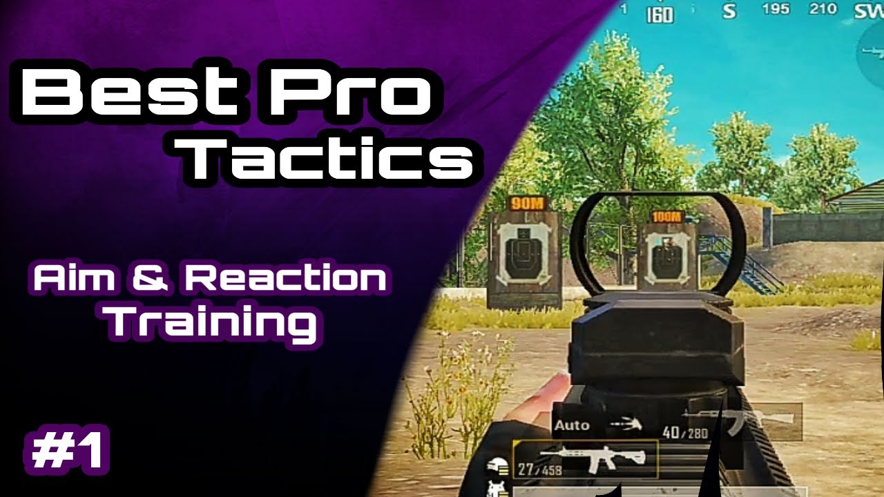 New Settings Training | Aim & React Enhancement Training | PUBG Mobile ...
