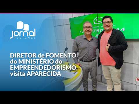 Director of Development at the Ministry of Entrepreneurship visits Aparecida | JR