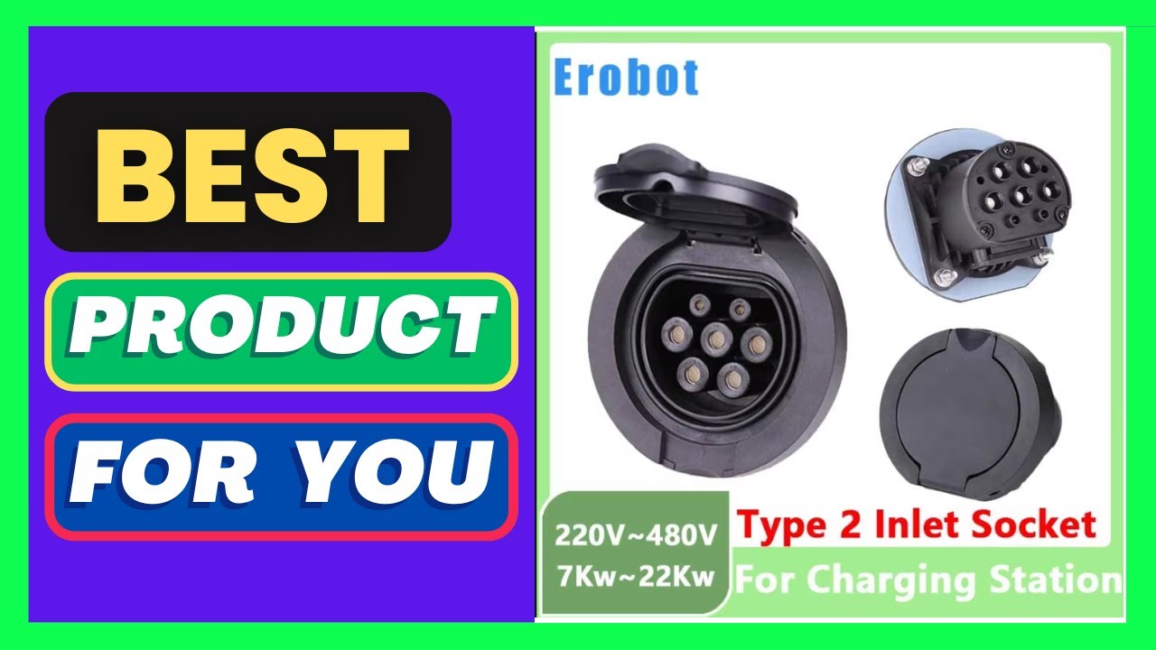 Type 2 Inlet Socket Erobot Type 2 Inlet Socket AC 1 Phase 3 - YouTube