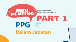 Informasi Penting PPG Dalam Jabatan 2022 | Info PPG Part 1 (Surat Edaran Kemendikbud)